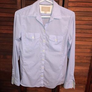 Banana Republic Soft Wash Gingham Shirt